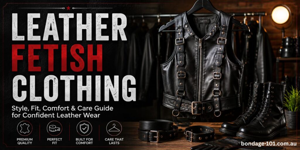 Leather Fetish Clothing: How To Choose Better Fit, Style And Comfort